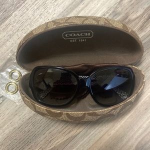 Coach Sunglasses w/interchangeable bezels